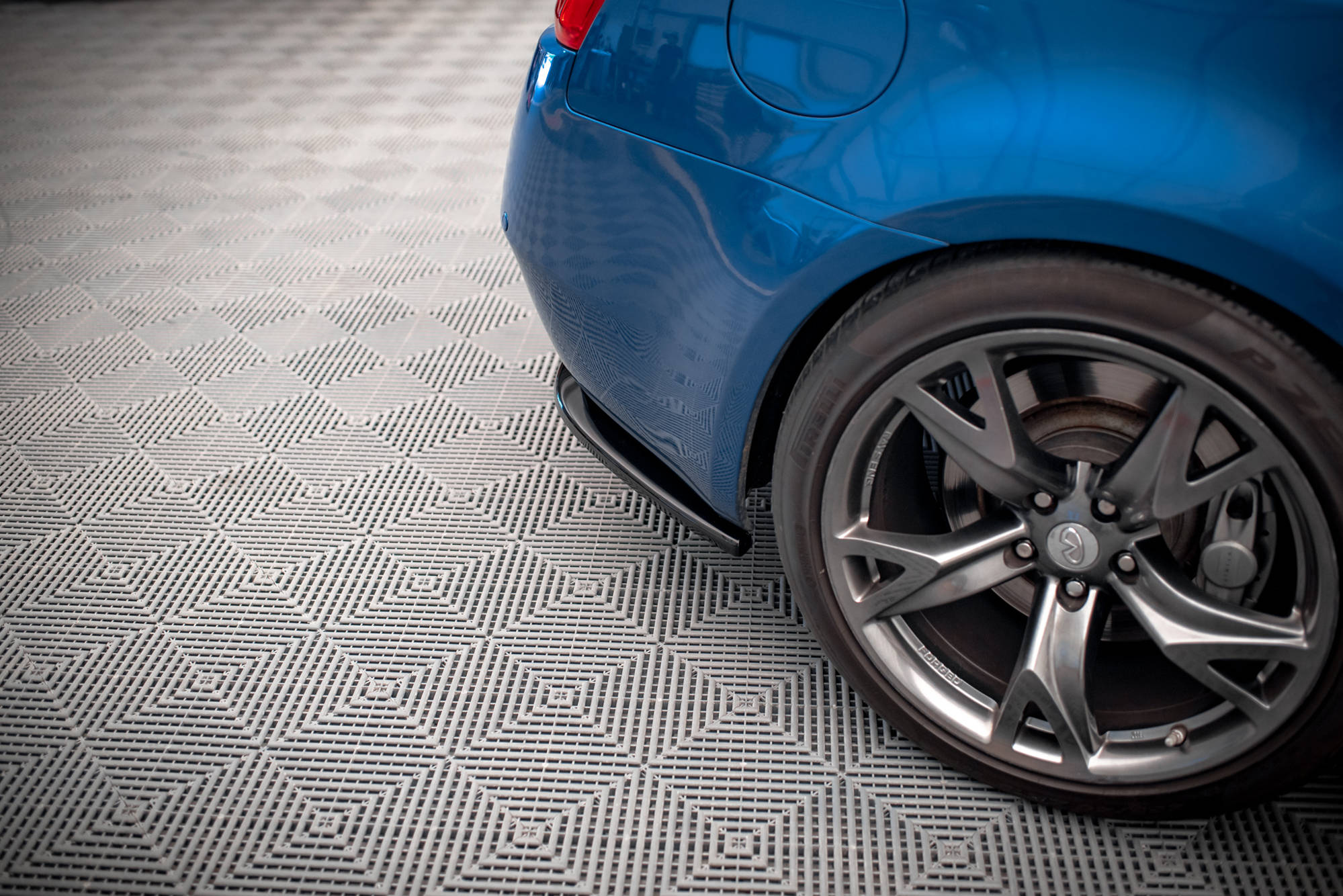 Rear Side Splitters Infiniti G37 Coupe - 3