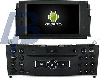 6.2" MERCEDES-BENZ C CLASS MODELLANPASSAD ANDROID 13 HUVUDENHET