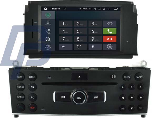 6.2" MERCEDES-BENZ C CLASS ANDROID 13 HEADUNIT - 4