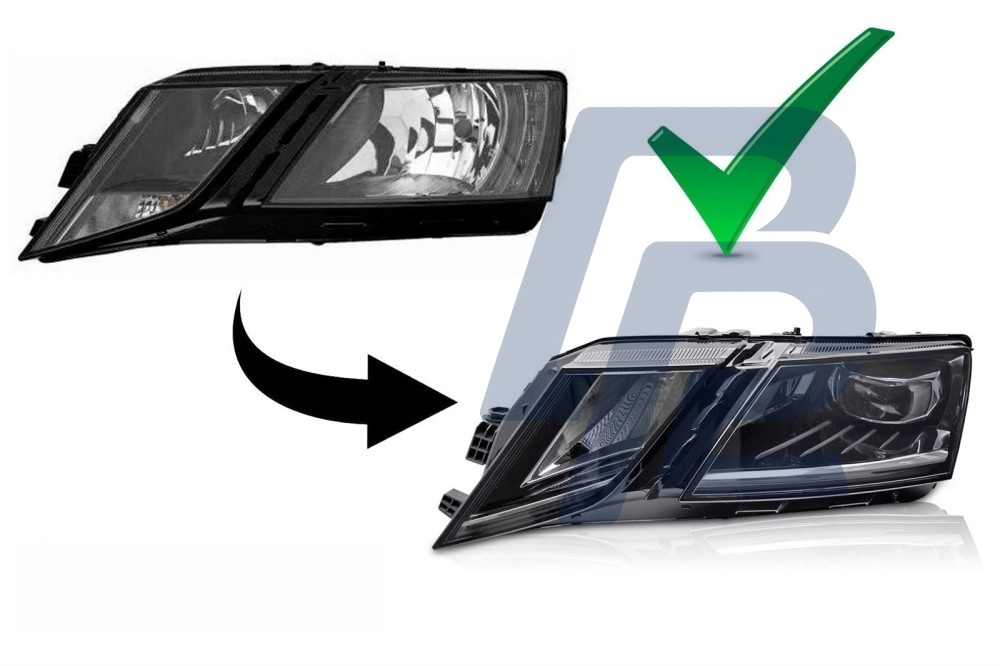 Headlights Full LED DRL for Skoda Octavia III 2016–2020 - 6