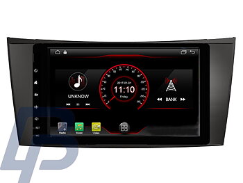 8" MERCEDES-BENZ E CLASS W211 MODELLANPASSAD ANDROID 13 HUVUDENHET