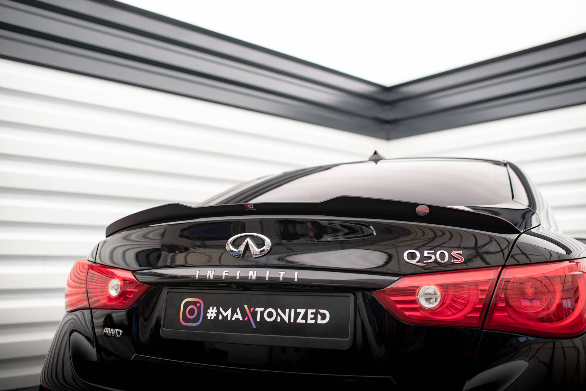 Spoiler CAP Infiniti Q50 S Mk1 - 3