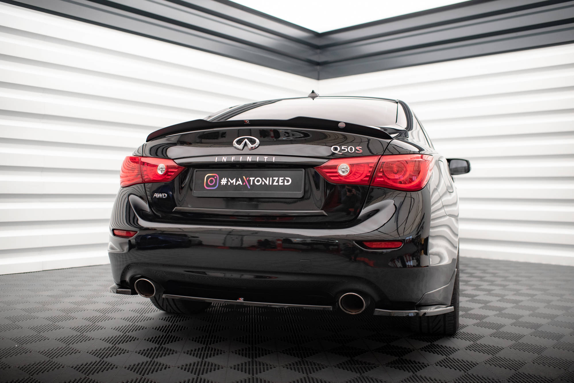Spoiler CAP Infiniti Q50 S Mk1 - 2