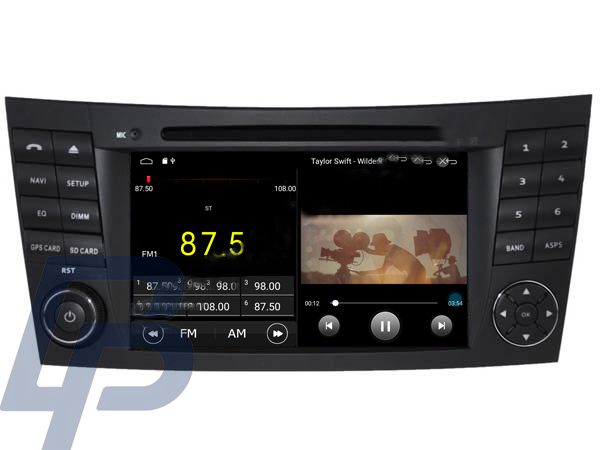 7" MERCEDES-BENZ E CLASS W211 ANDROID HEADUNIT - 4