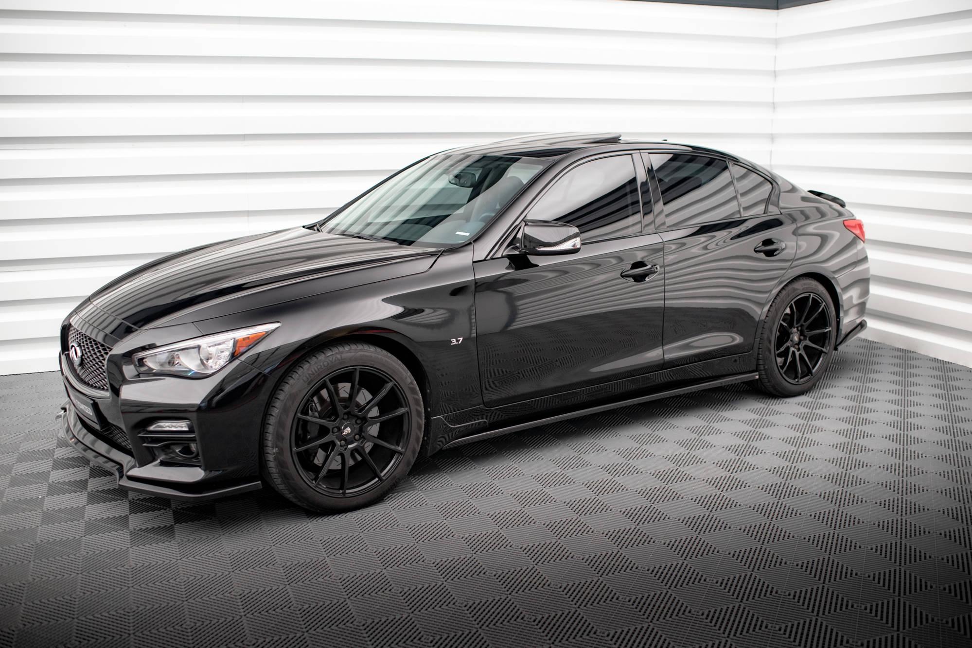 Side Skirts Diffusers Infiniti Q50 S Mk1 - 4