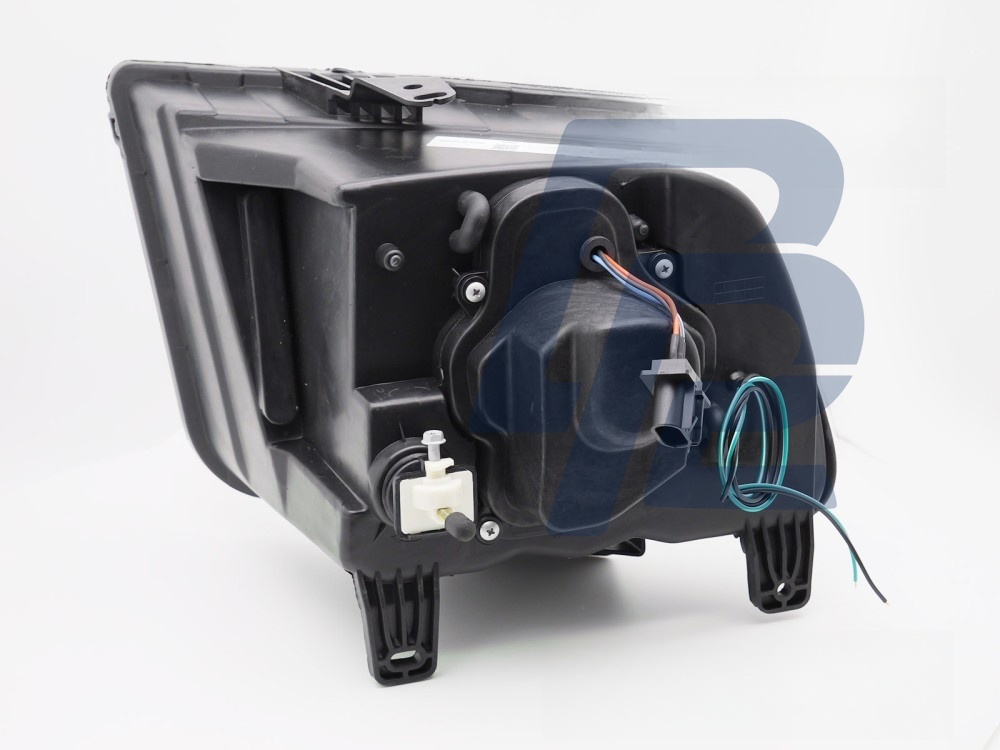 Headlights for Ford Mustang 2004–2009 Tube Light Black - 3