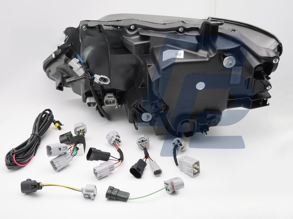 Headlights Lexus RX 2012–2015 LED Black - 4
