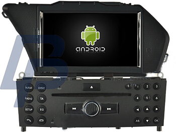 7" MERCEDES BENZ GLK MODELLANPASSAD ANDROID HUVUDENHET