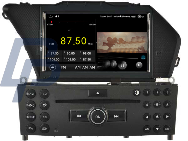 7" MERCEDES BENZ GLK ANDROID HEADUNIT - 4