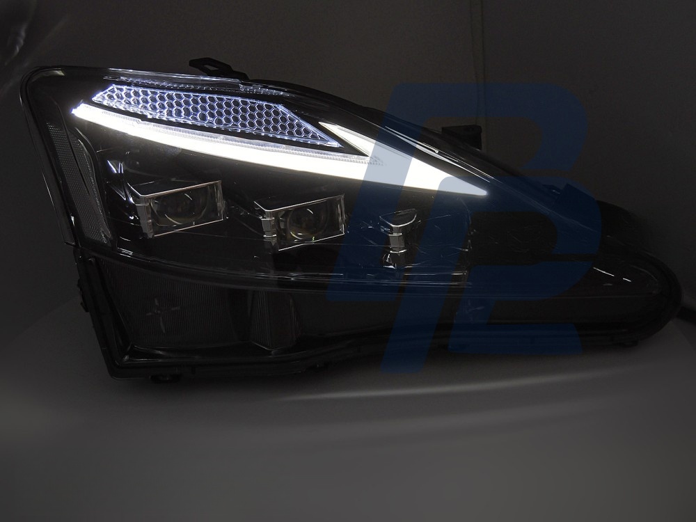 Full LED Headlights Lexus IS 2006–2013 LED Black - 4