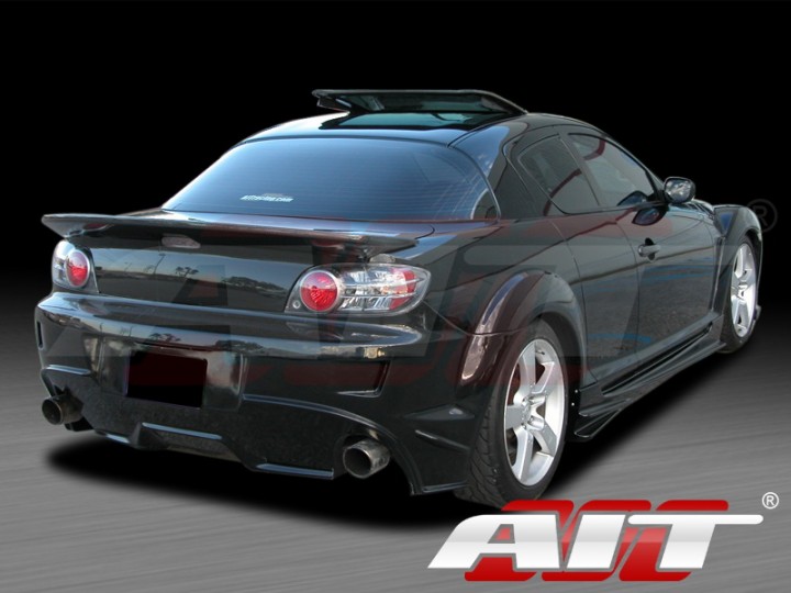 MAZDA RX8 03-12 WANGAN STYLE REAR TRUNK SPOILER - 3