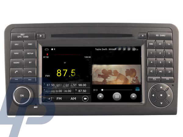7" MERCEDES-BENZ ML 320/ML 350/GL X164 ANDROID 13 HEADUNIT - 4