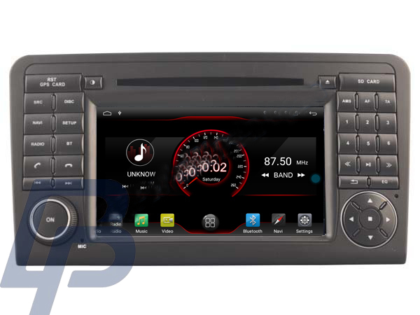 7" MERCEDES-BENZ ML 320/ML 350/GL X164 ANDROID 13 HEADUNIT - 2