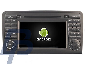7" MERCEDES-BENZ ML 320/ML 350/GL X164 MODELLANPASSAD ANDROID 13 HUVUDENHET