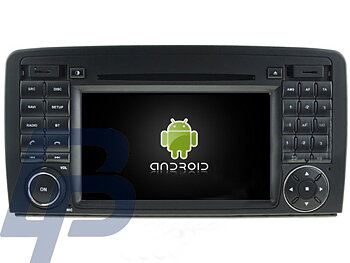 7" BENZ R CLASS W251 R280/R320/R350/R500 MODELLANPASSAD ANDROID 13 HUVUDENHET