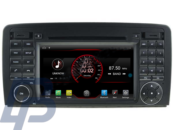7" BENZ R CLASS W251 R280/R320/R350/R500 ANDROID 13HEADUNIT - 2