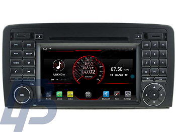 7" BENZ R CLASS W251 R280/R320/R350/R500 MODELLANPASSAD ANDROID 13 HUVUDENHET