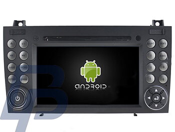 7" BENZ SLK200/SLK280 SLK350/SLK55 2004-2012 MODELLANPASSAD ANDROID 13 HUVUDENHET