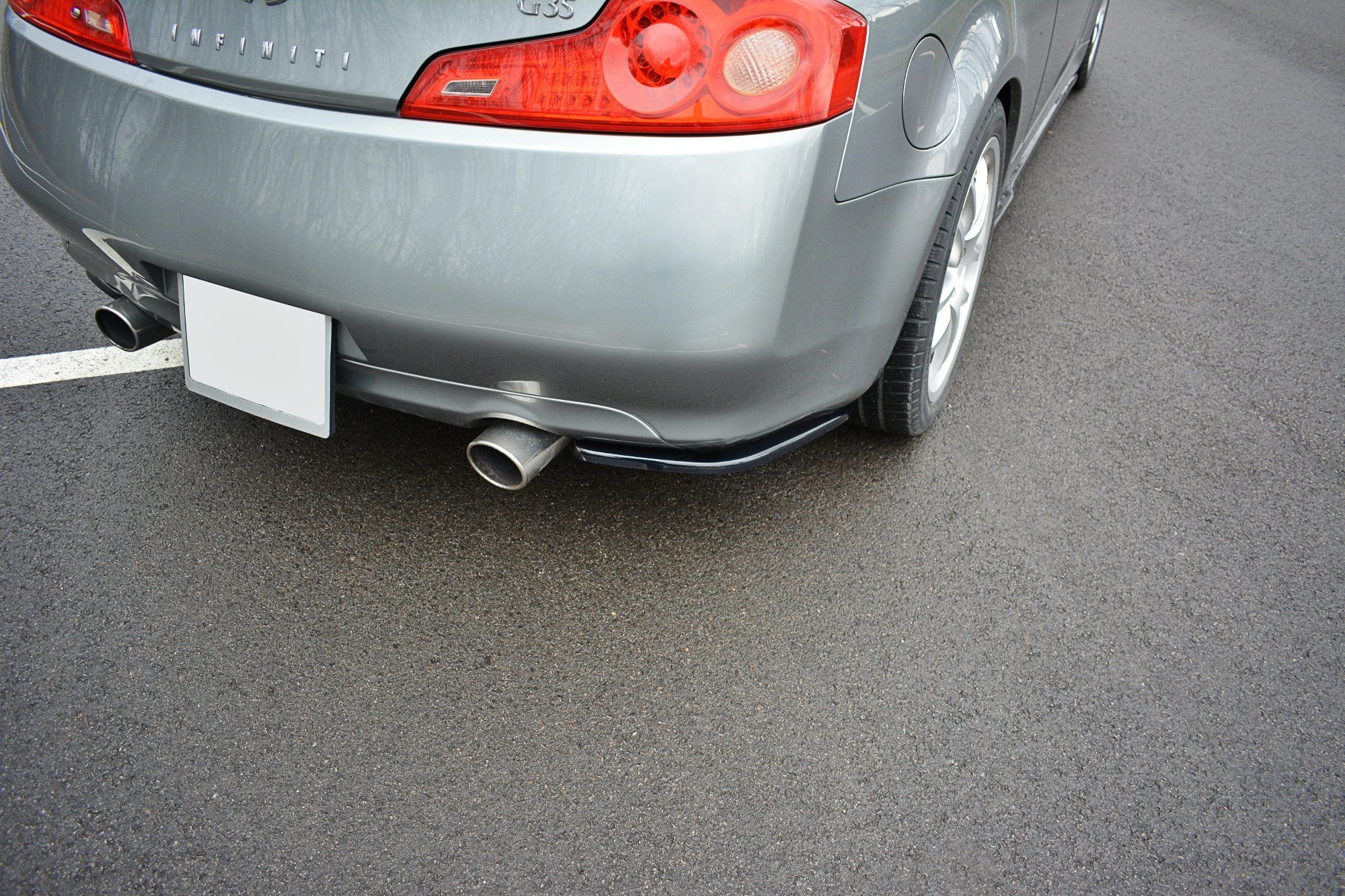 Rear Side Splitters Infiniti G35 Coupe (2003-2007) - 3