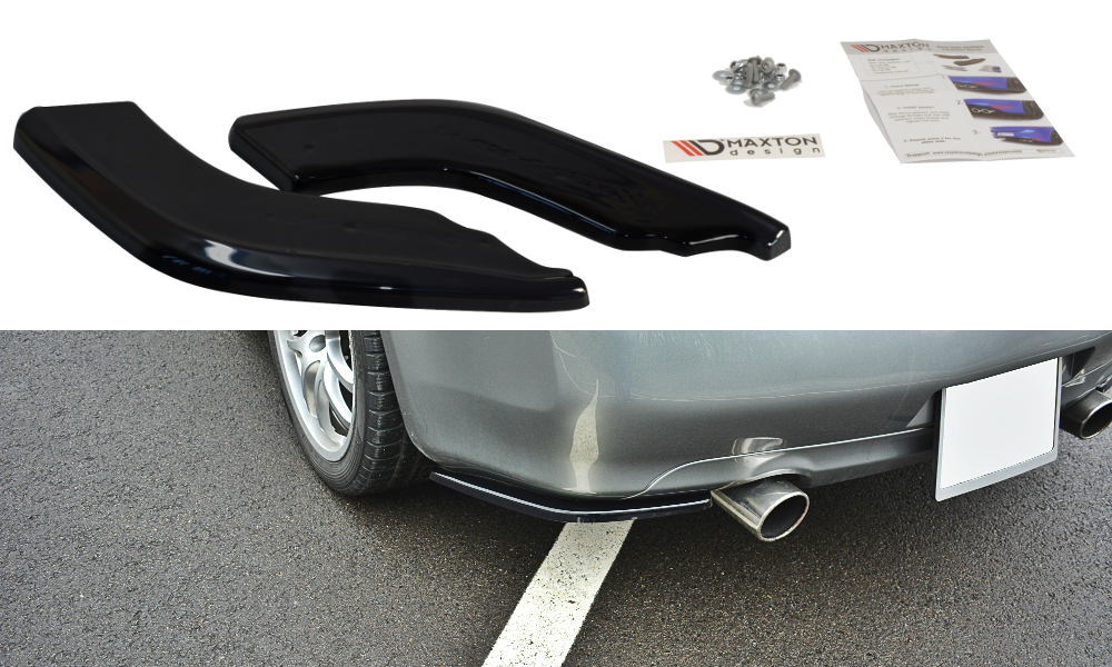 Rear Side Splitters Infiniti G35 Coupe (2003-2007) - 4