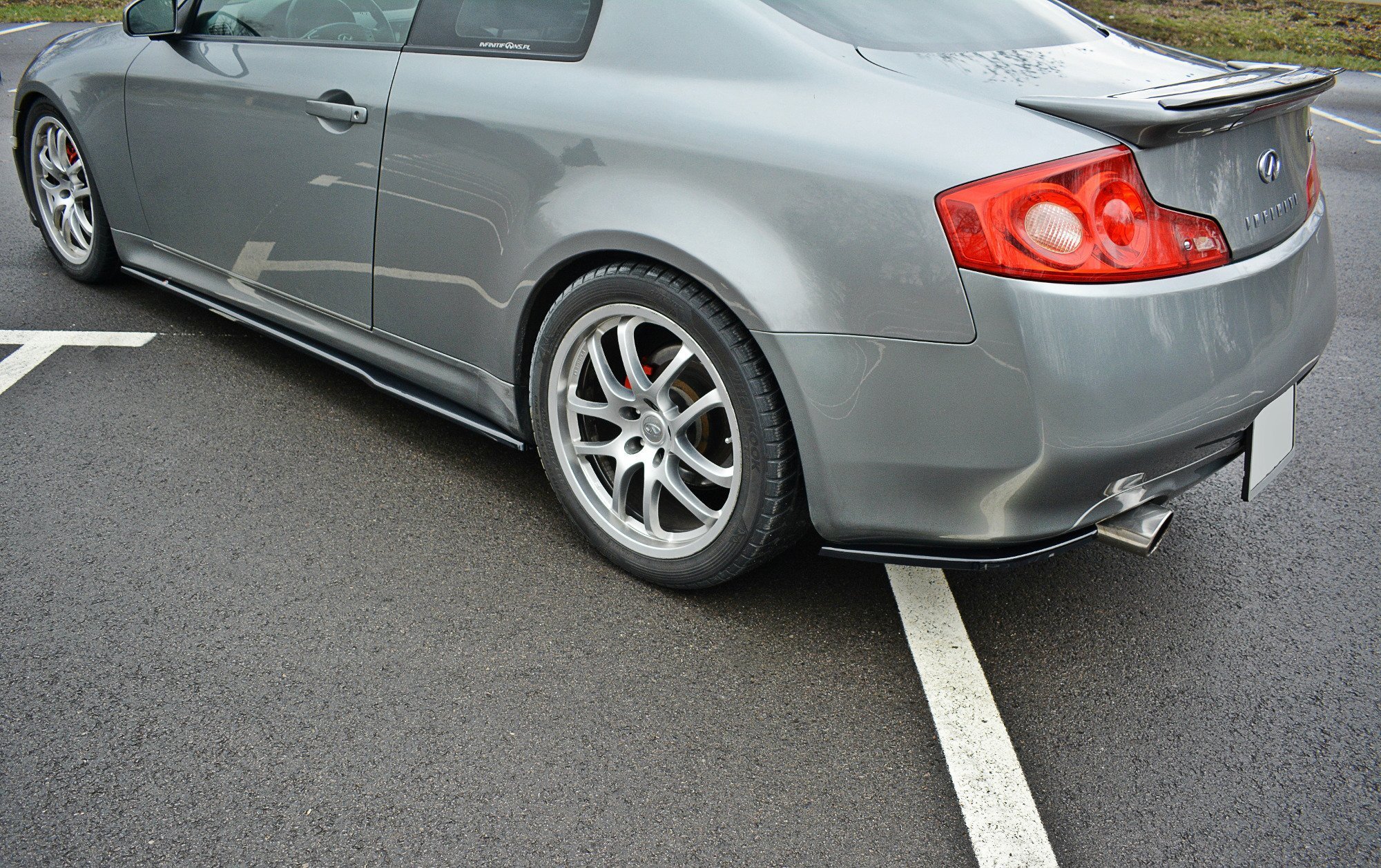 Rear Side Splitters Infiniti G35 Coupe (2003-2007) - 6