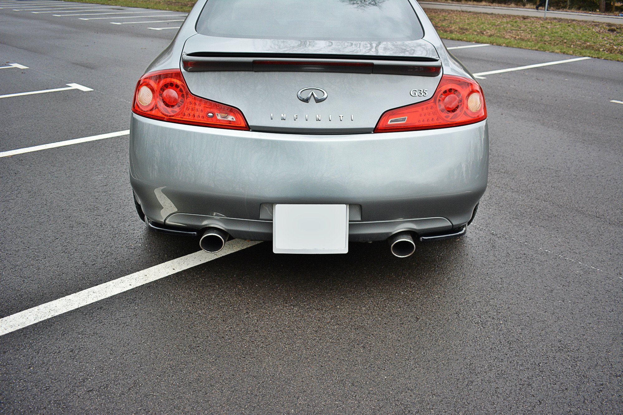 Rear Side Splitters Infiniti G35 Coupe (2003-2007) - 7