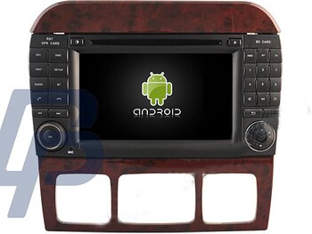 7" MERCEDES-BENZ S CLASS MODELLANPASSAD ANDROID 13 HUVUDENHET