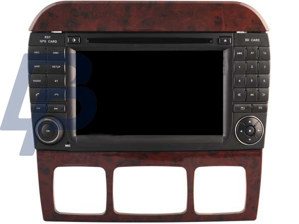7" MERCEDES-BENZ S CLASS ANDROID 13 HEADUNIT - 5