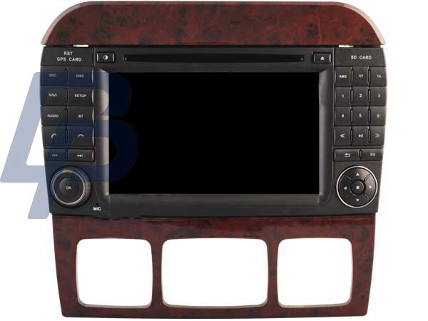 7" MERCEDES-BENZ S CLASS ANDROID 13 HEADUNIT - 4