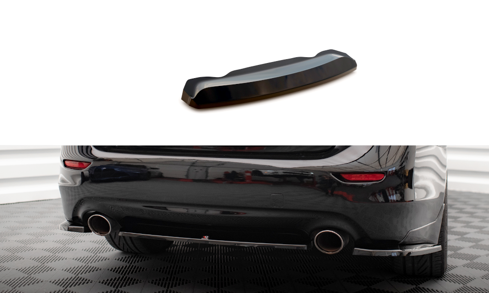 Central Rear Splitter Infiniti Q50 S Mk1