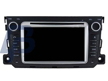 7" MERCEDES-BENZ SMART 2010-2014 MODELLANPASSAD ANDROID 13 HUVUDENHET