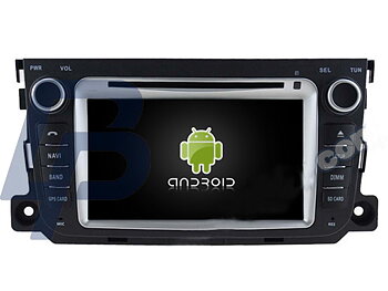 7" MERCEDES-BENZ SMART 2010-2014 MODELLANPASSAD ANDROID 13 HUVUDENHET