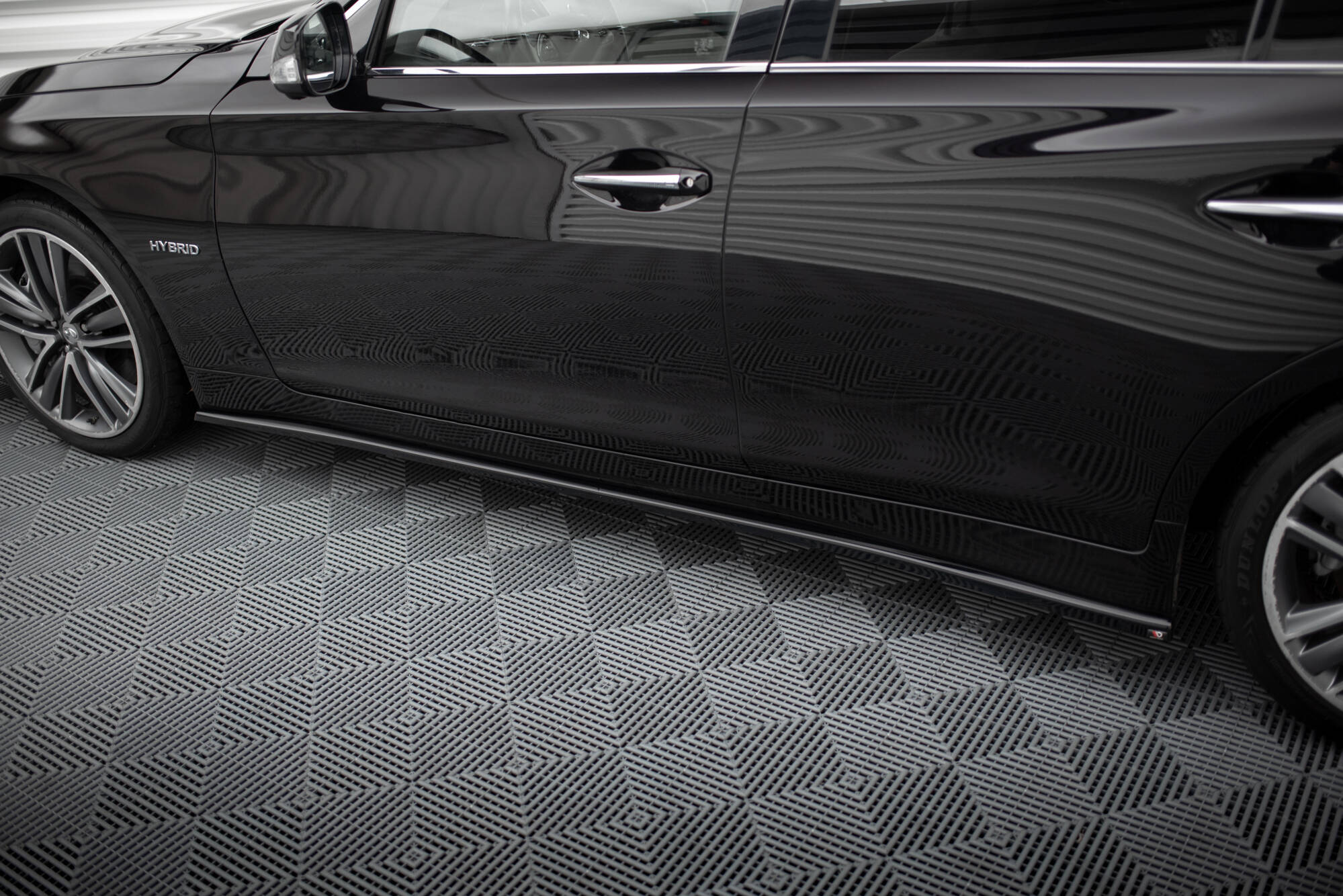 Side Skirts Diffusers V.2 Infiniti Q50 S Mk1 - 4
