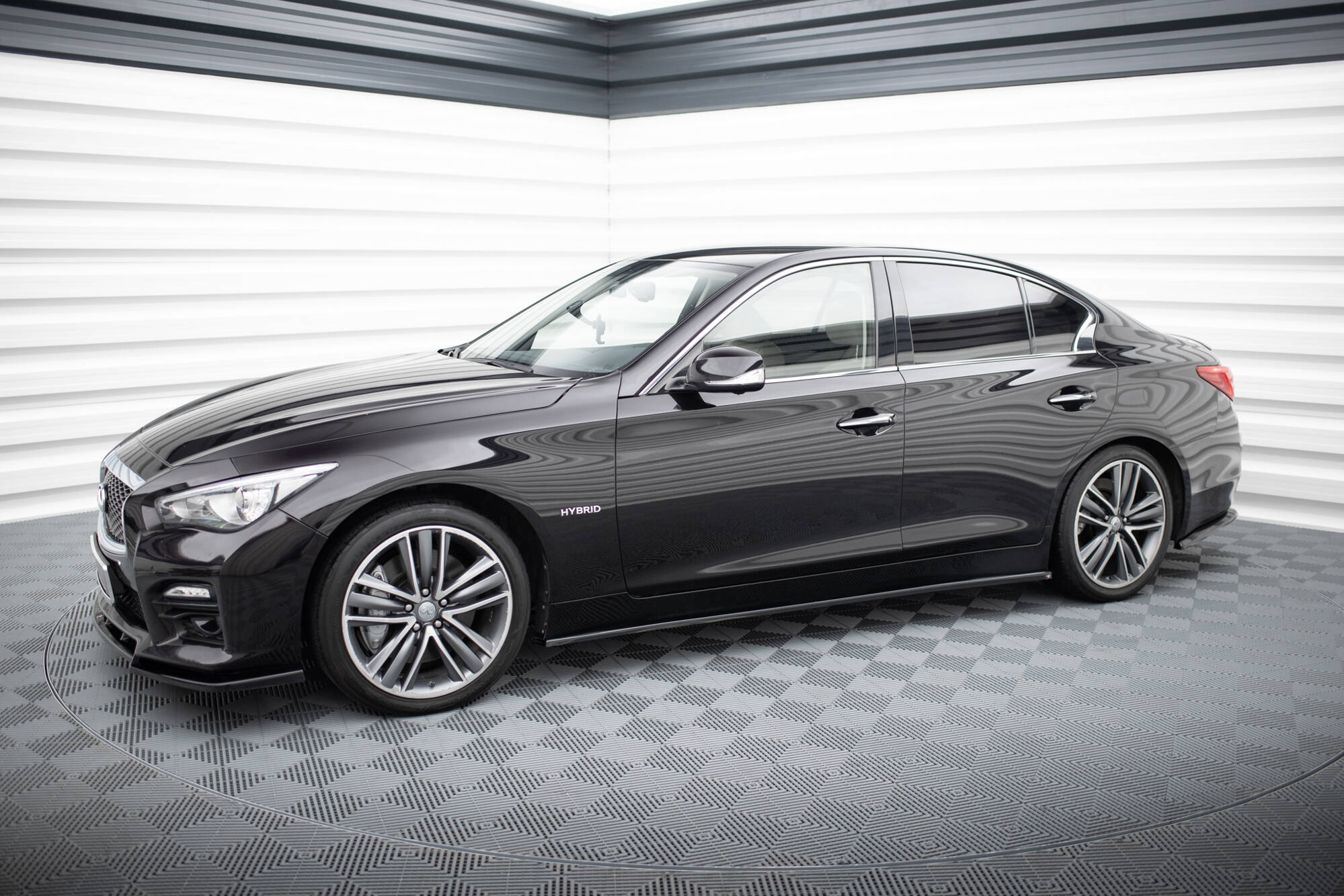 Side Skirts Diffusers V.2 Infiniti Q50 S Mk1 - 2