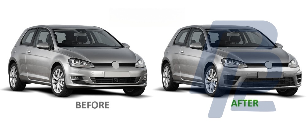Sport Front Bumper with PDC for VW Golf VII 2013–2017