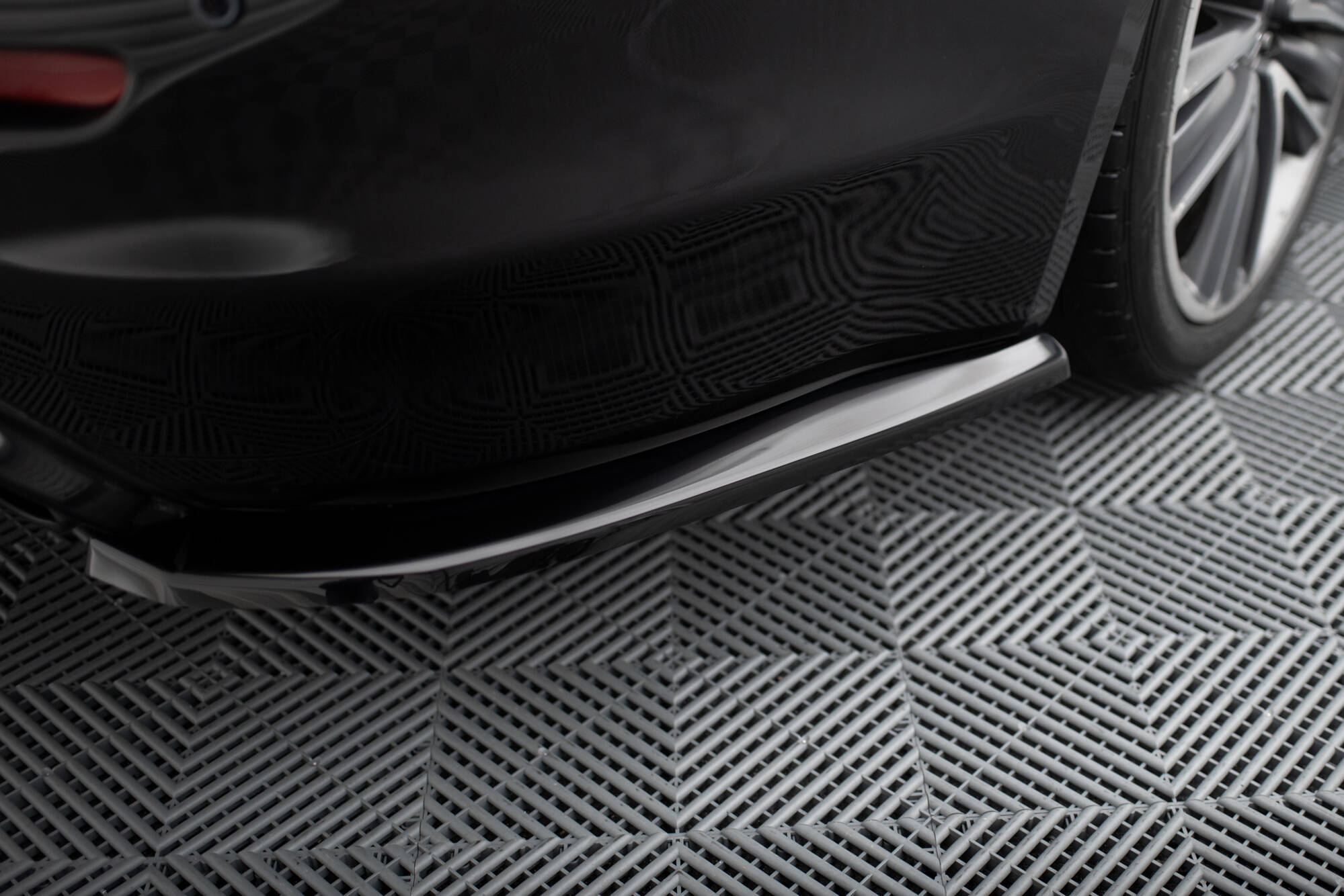 Rear Side Splitters V.2 Infiniti Q50 S Mk1 - 3