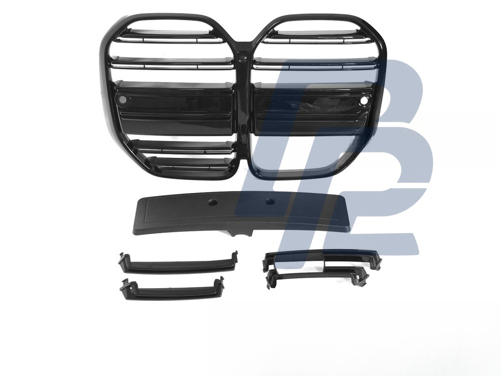 Grille Gloss Black for BMW G22 G23 2020–2024 - 5