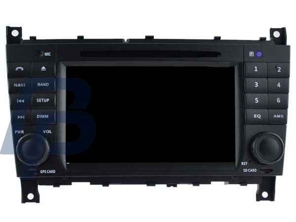 7" MERCEDES-BENZ C CLASS ANDROID 13 HEADUNIT - 3