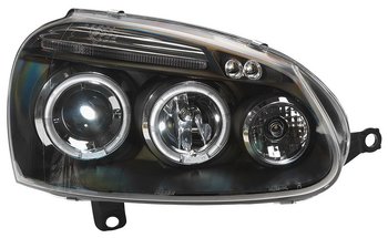 VW GOLF V 03+ SVARTA ANGELEYE STRÅLKASTARE