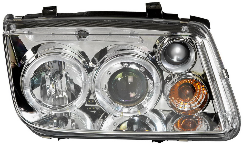 VW BORA 99-05 CHROME ANGELEYE HEADLIGHTS