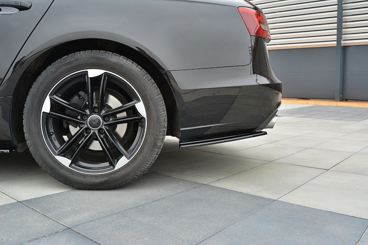 REAR SIDE SPLITTERS AUDI A6 C7 AVANT - 2