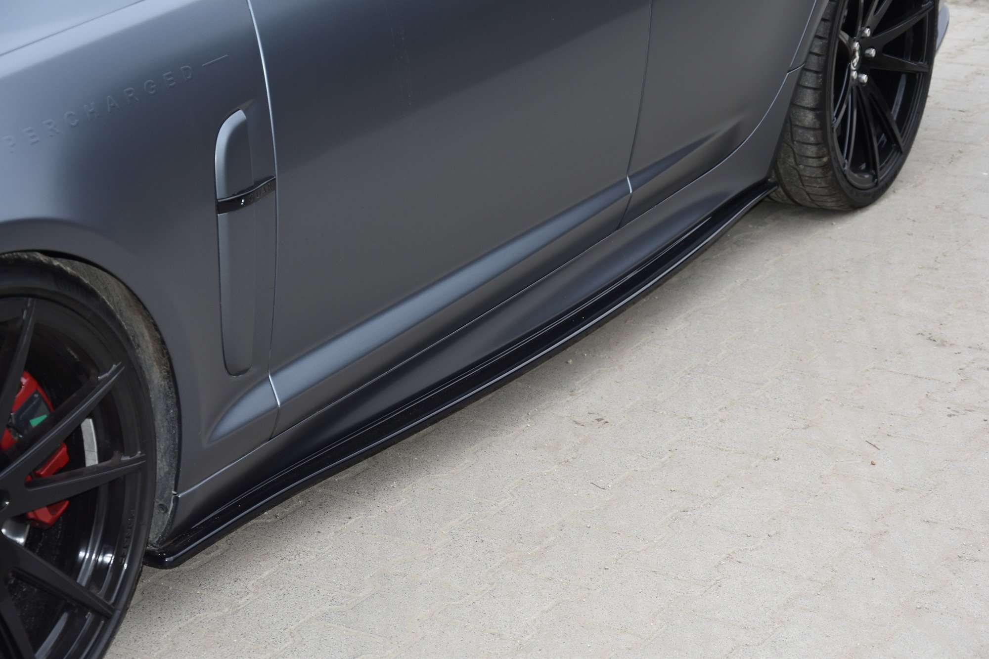 Side Skirts Diffusers Jaguar XF- R (2007-2011) - 3