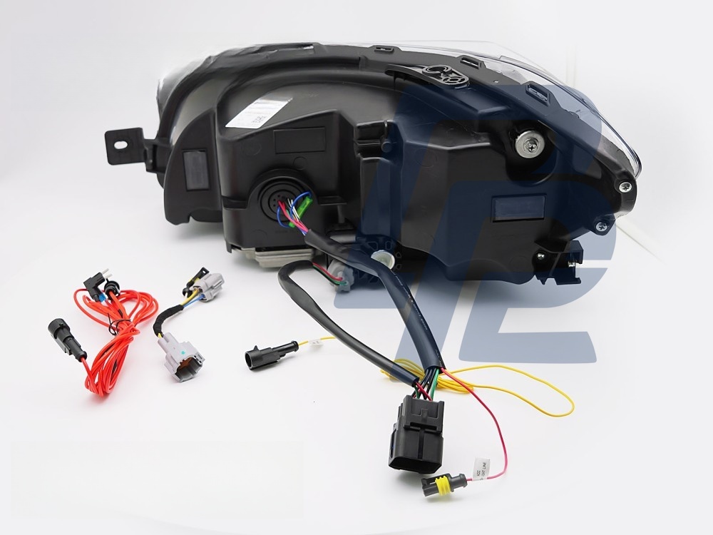 Headlightstube LED Black for Subaru WRX 2014–2022 - 3
