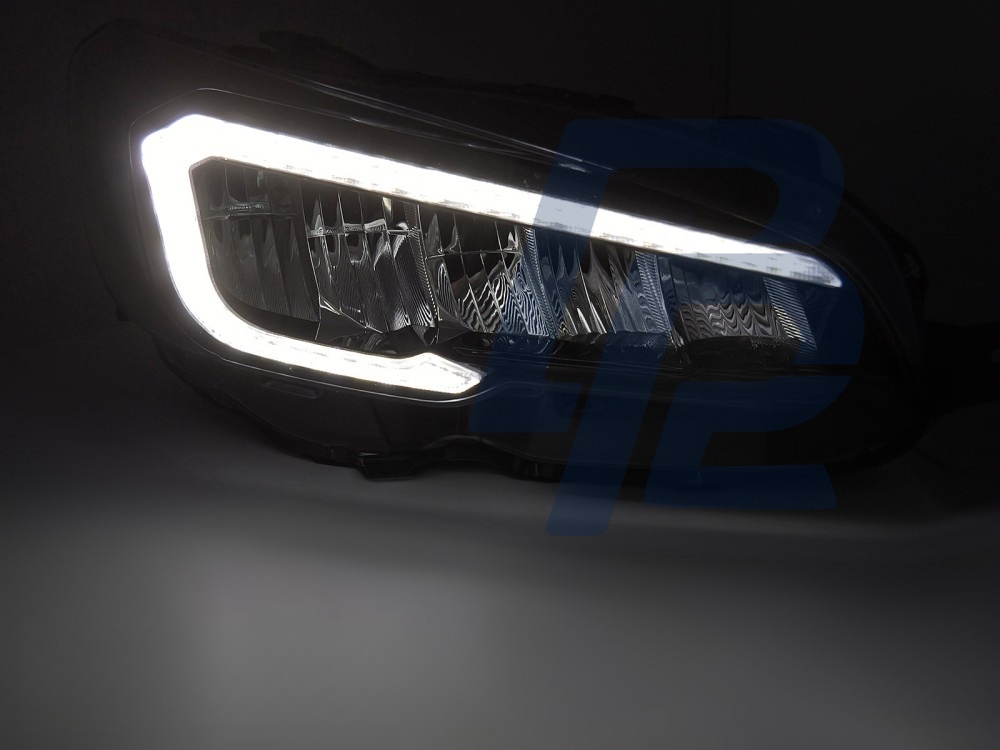 Headlightstube LED Black for Subaru WRX 2014–2022 - 2