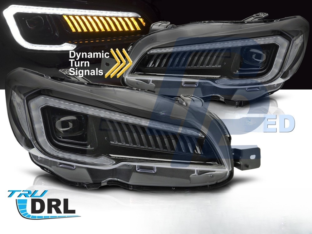 LED Headlightstube LED Black for Subaru WRX 2014–2022 - 5