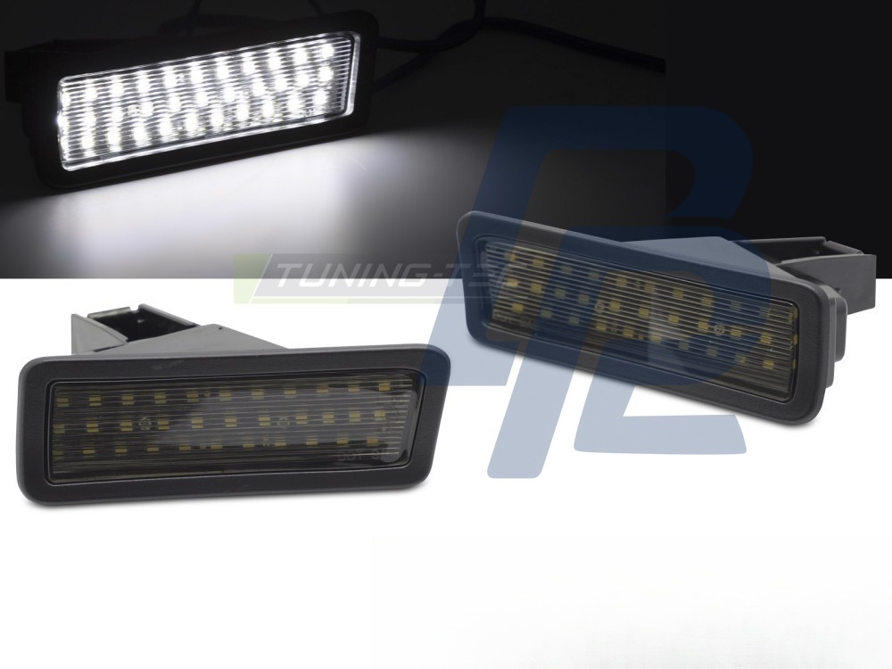 LED Number Plate Lights Smoked for Dodge Ram 1500 2019–2026 - 2