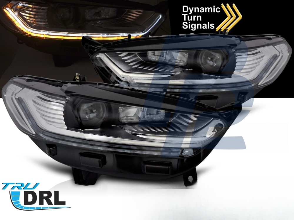 Headlights LED Sequential DRL for Ford Mondeo MK5 2014–2018 - 2