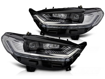 STRÅLKASTARE SEKVENTIELL LED DRL TILL FORD MONEDO MK5 2014-2018