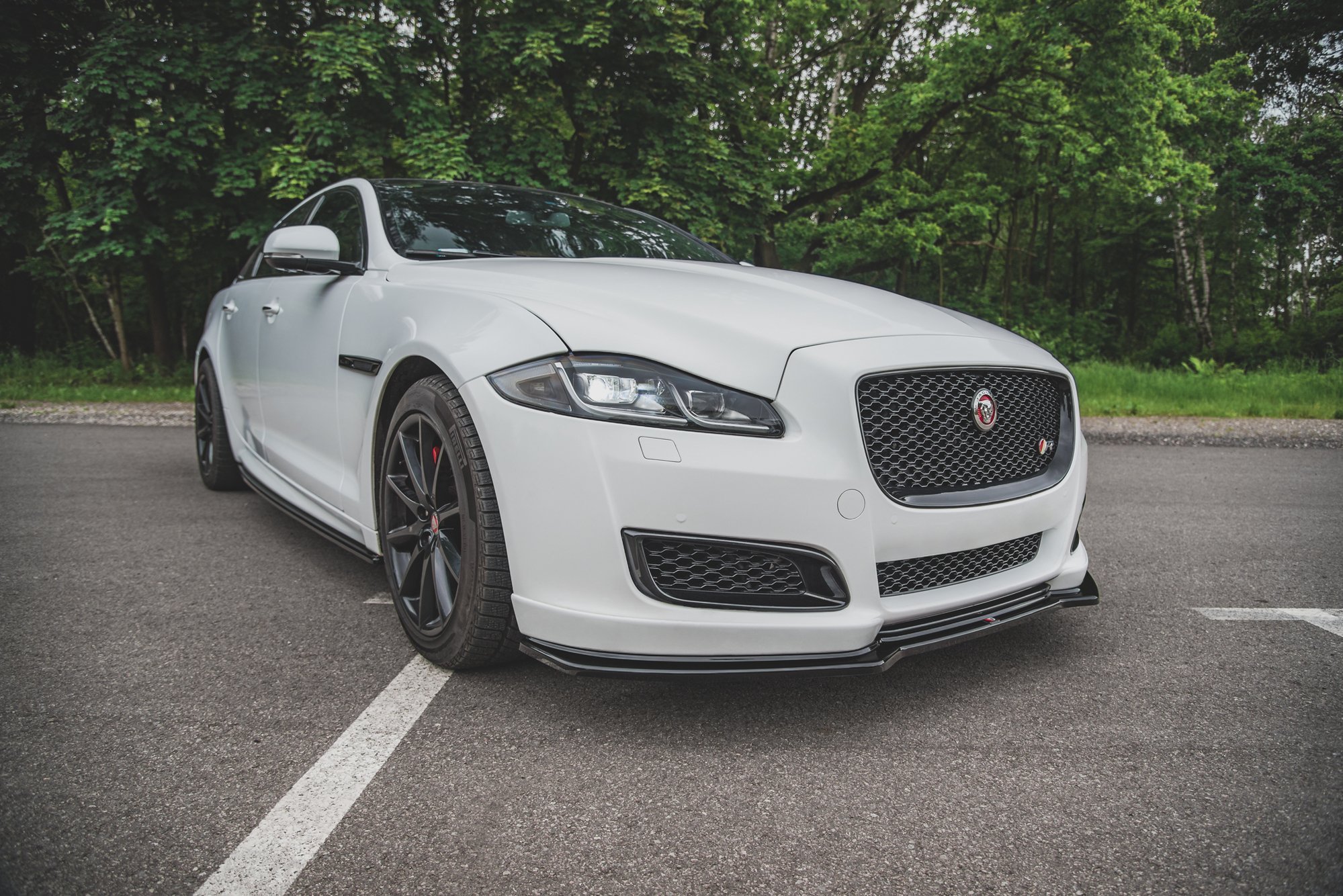 Front Splitter Jaguar XJ X351 Facelift (2015-2019) - 6