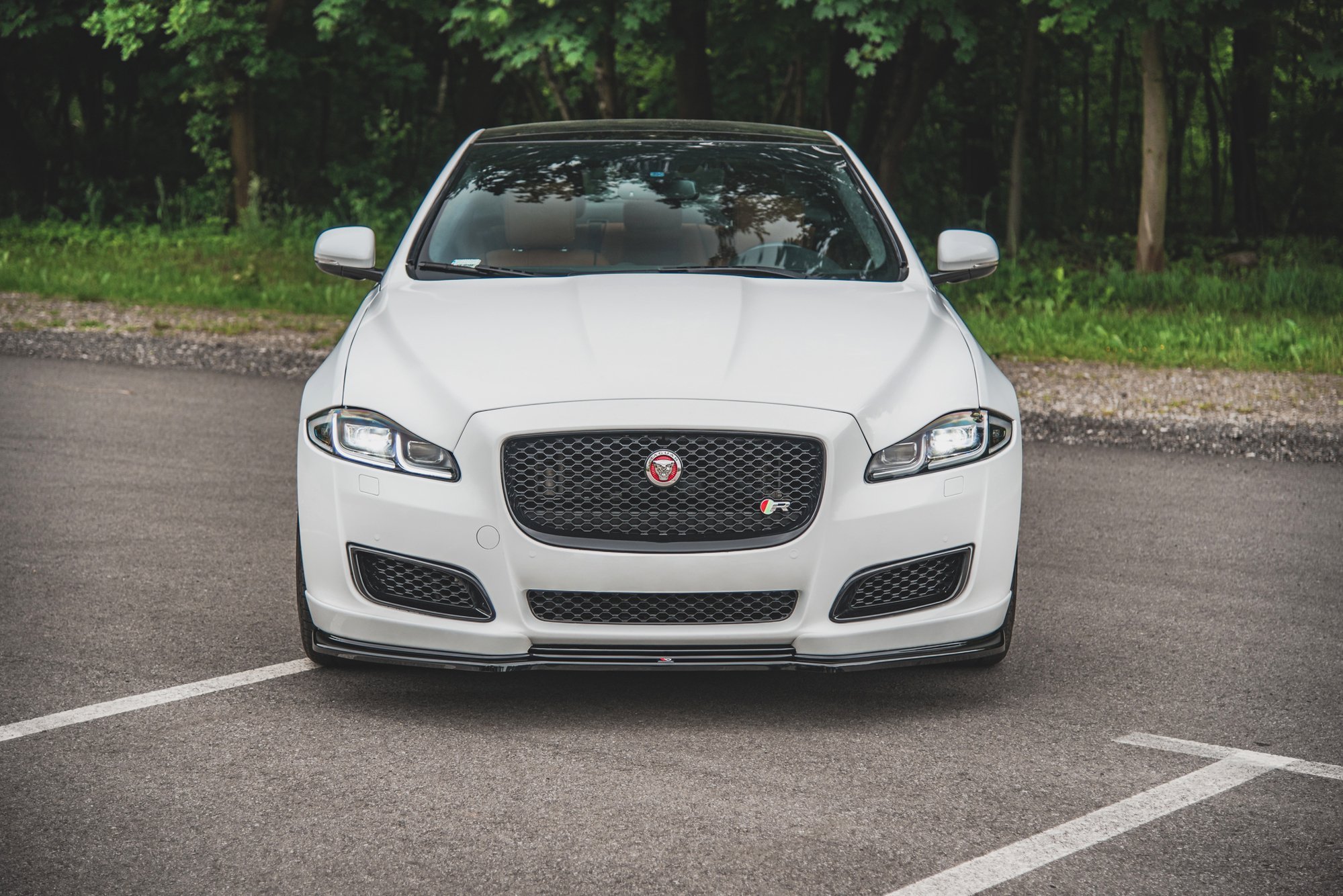 Front Splitter Jaguar XJ X351 Facelift (2015-2019) - 2
